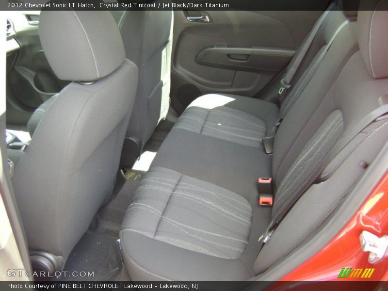 Crystal Red Tintcoat / Jet Black/Dark Titanium 2012 Chevrolet Sonic LT Hatch