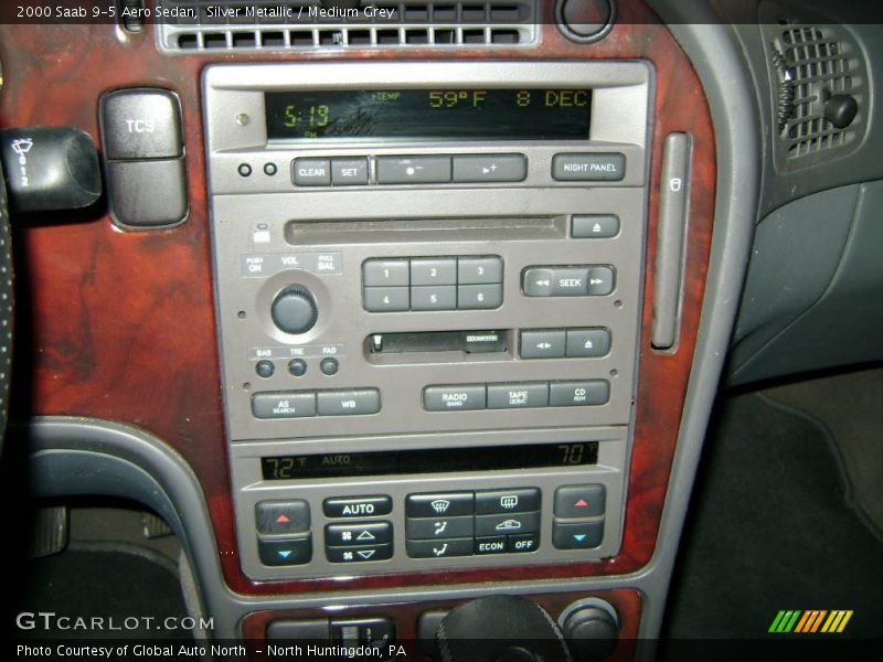 Silver Metallic / Medium Grey 2000 Saab 9-5 Aero Sedan