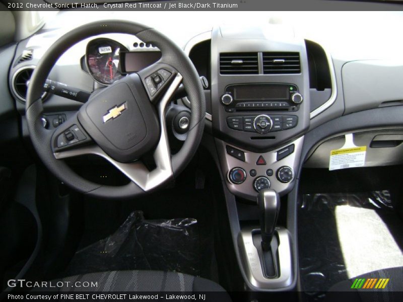 Crystal Red Tintcoat / Jet Black/Dark Titanium 2012 Chevrolet Sonic LT Hatch