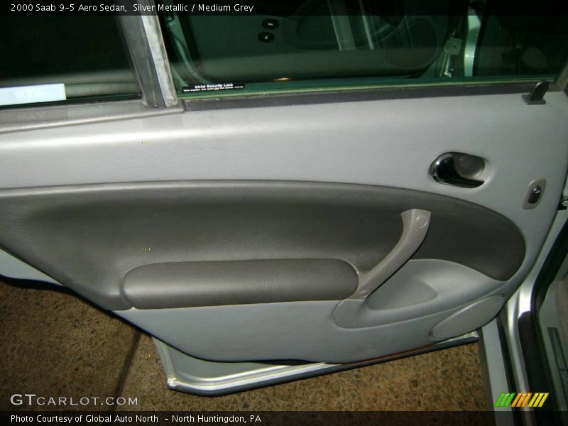Silver Metallic / Medium Grey 2000 Saab 9-5 Aero Sedan