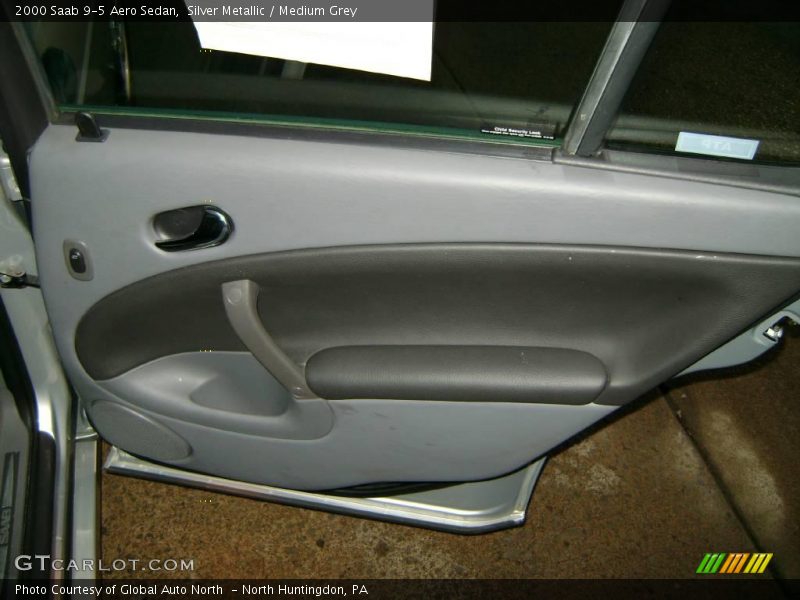 Silver Metallic / Medium Grey 2000 Saab 9-5 Aero Sedan