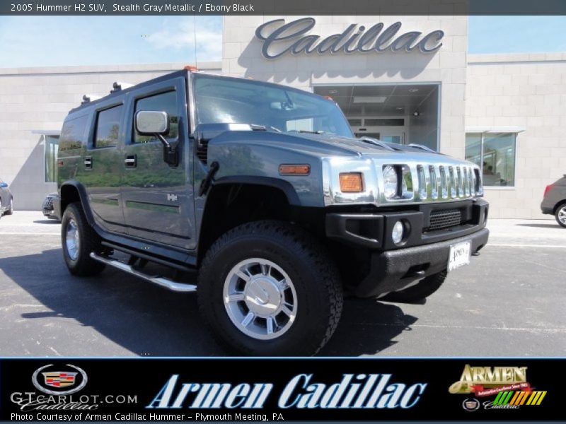 Stealth Gray Metallic / Ebony Black 2005 Hummer H2 SUV