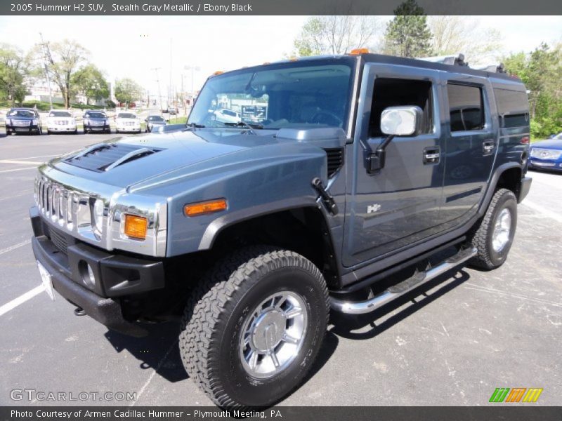 Stealth Gray Metallic / Ebony Black 2005 Hummer H2 SUV