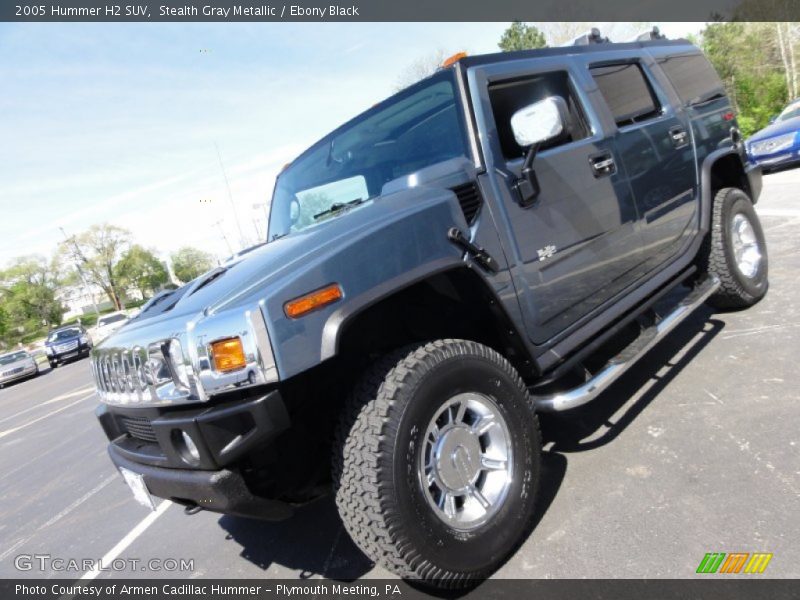 Stealth Gray Metallic / Ebony Black 2005 Hummer H2 SUV