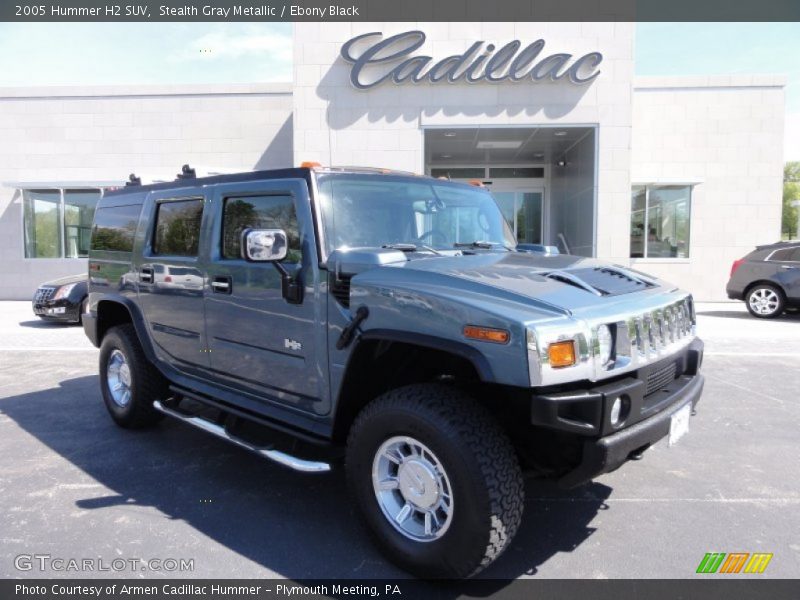 Stealth Gray Metallic / Ebony Black 2005 Hummer H2 SUV