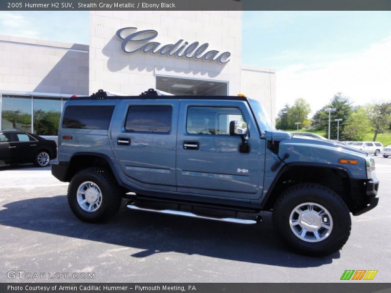 Stealth Gray Metallic / Ebony Black 2005 Hummer H2 SUV