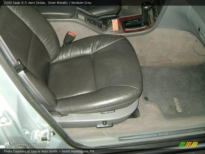 Silver Metallic / Medium Grey 2000 Saab 9-5 Aero Sedan