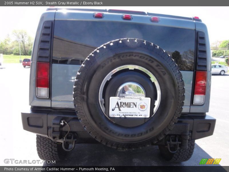 Stealth Gray Metallic / Ebony Black 2005 Hummer H2 SUV