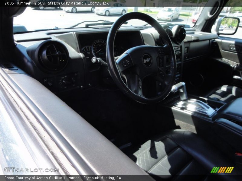 Stealth Gray Metallic / Ebony Black 2005 Hummer H2 SUV