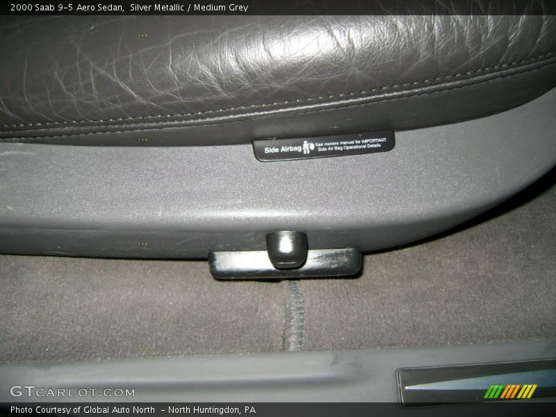 Silver Metallic / Medium Grey 2000 Saab 9-5 Aero Sedan