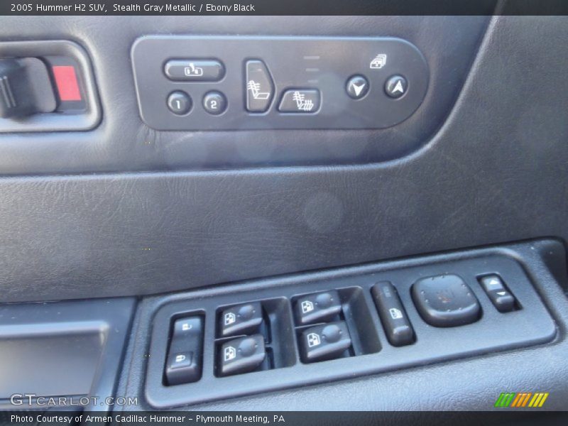 Stealth Gray Metallic / Ebony Black 2005 Hummer H2 SUV