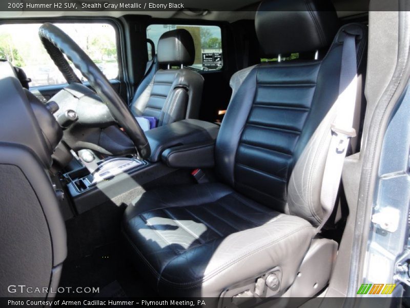 Stealth Gray Metallic / Ebony Black 2005 Hummer H2 SUV