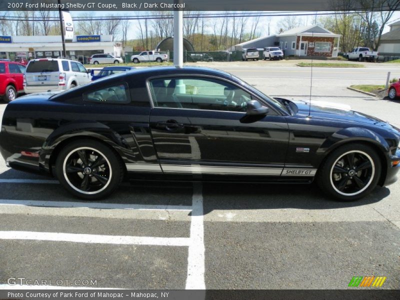 Black / Dark Charcoal 2007 Ford Mustang Shelby GT Coupe