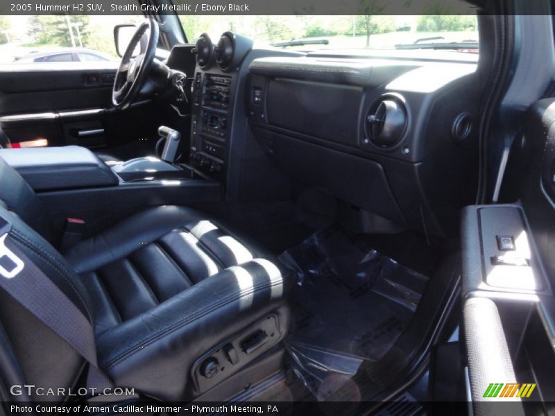 Stealth Gray Metallic / Ebony Black 2005 Hummer H2 SUV