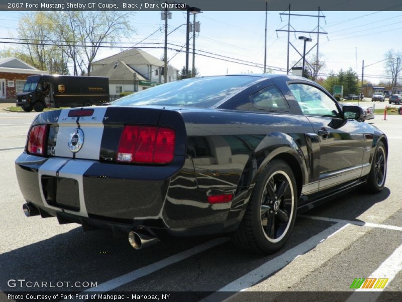Black / Dark Charcoal 2007 Ford Mustang Shelby GT Coupe