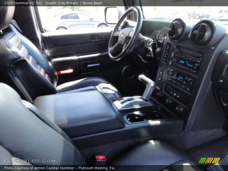 Stealth Gray Metallic / Ebony Black 2005 Hummer H2 SUV