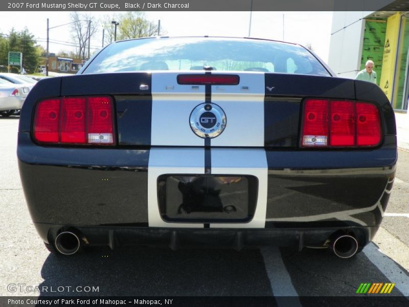 Black / Dark Charcoal 2007 Ford Mustang Shelby GT Coupe