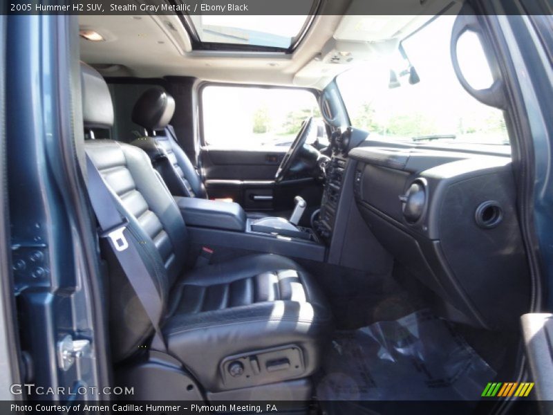 Stealth Gray Metallic / Ebony Black 2005 Hummer H2 SUV