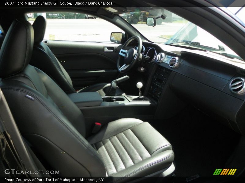 Black / Dark Charcoal 2007 Ford Mustang Shelby GT Coupe