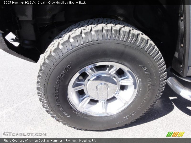 Stealth Gray Metallic / Ebony Black 2005 Hummer H2 SUV