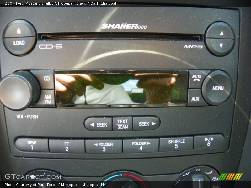 Audio System of 2007 Mustang Shelby GT Coupe