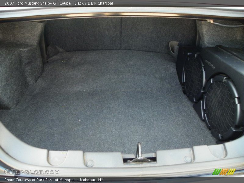  2007 Mustang Shelby GT Coupe Trunk