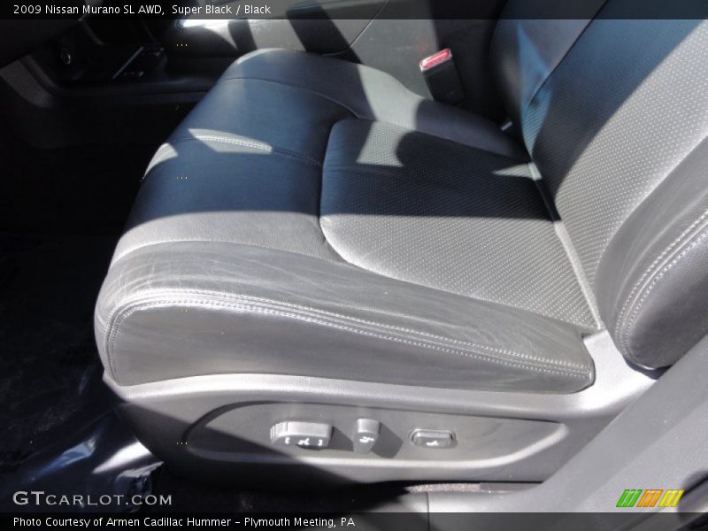 Super Black / Black 2009 Nissan Murano SL AWD