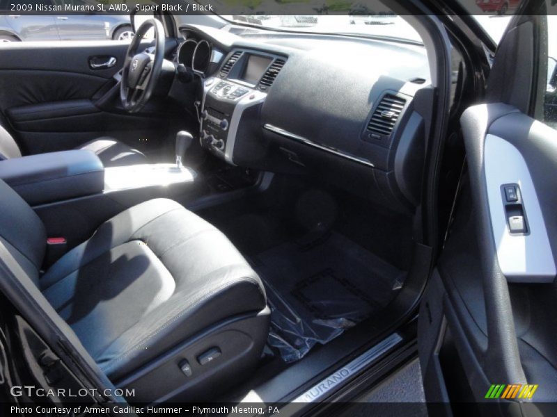 Super Black / Black 2009 Nissan Murano SL AWD