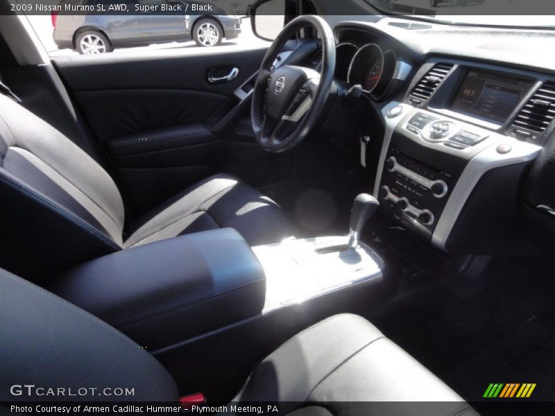 Super Black / Black 2009 Nissan Murano SL AWD