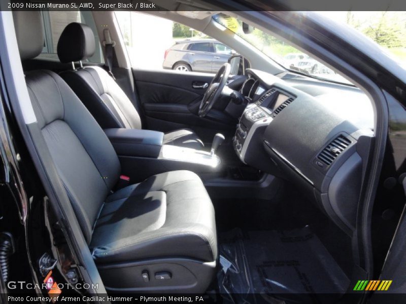 Super Black / Black 2009 Nissan Murano SL AWD