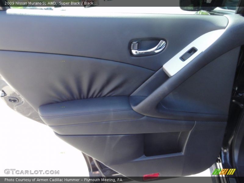 Super Black / Black 2009 Nissan Murano SL AWD