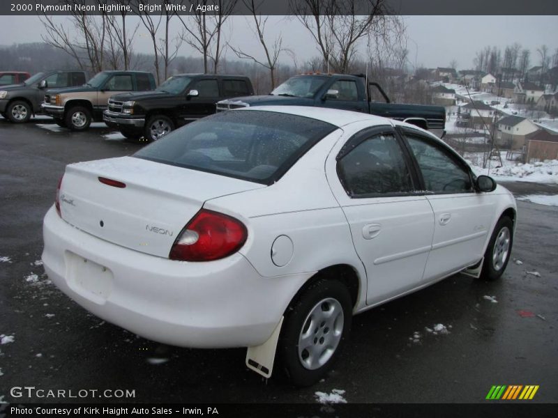 Bright White / Agate 2000 Plymouth Neon Highline