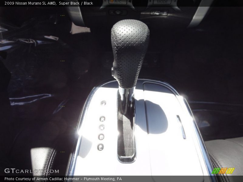 Super Black / Black 2009 Nissan Murano SL AWD