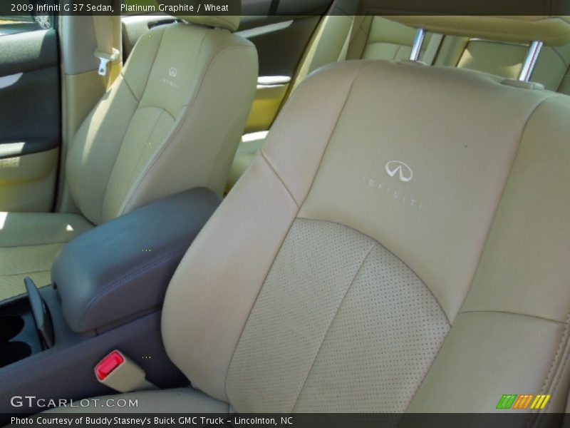 Platinum Graphite / Wheat 2009 Infiniti G 37 Sedan