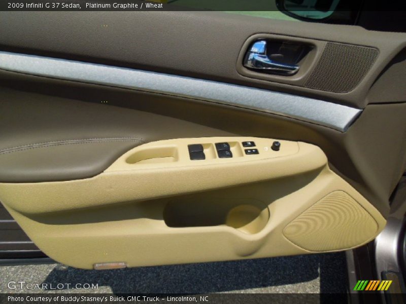 Platinum Graphite / Wheat 2009 Infiniti G 37 Sedan
