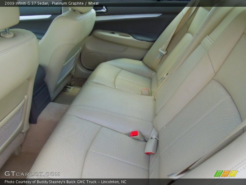 Platinum Graphite / Wheat 2009 Infiniti G 37 Sedan