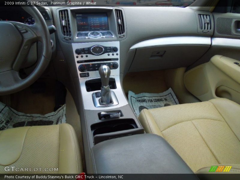 Platinum Graphite / Wheat 2009 Infiniti G 37 Sedan