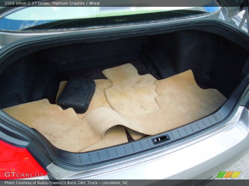 Platinum Graphite / Wheat 2009 Infiniti G 37 Sedan