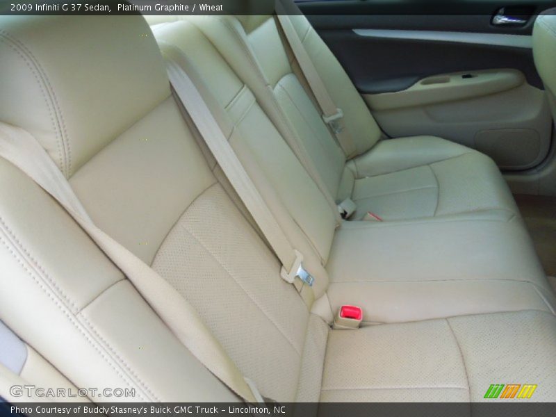 Platinum Graphite / Wheat 2009 Infiniti G 37 Sedan