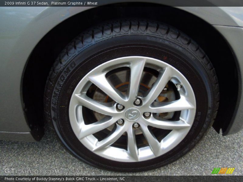 Platinum Graphite / Wheat 2009 Infiniti G 37 Sedan