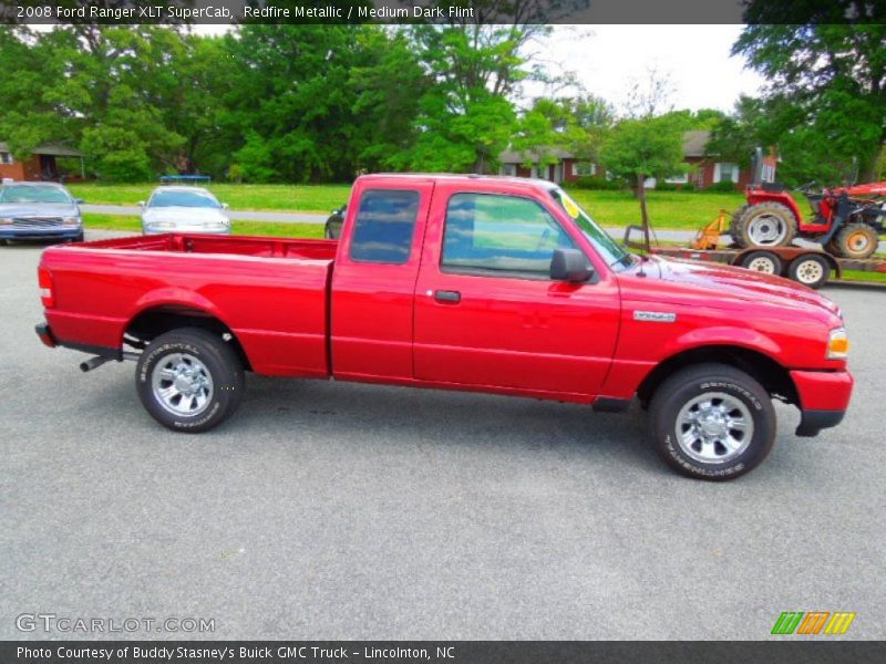 Redfire Metallic / Medium Dark Flint 2008 Ford Ranger XLT SuperCab