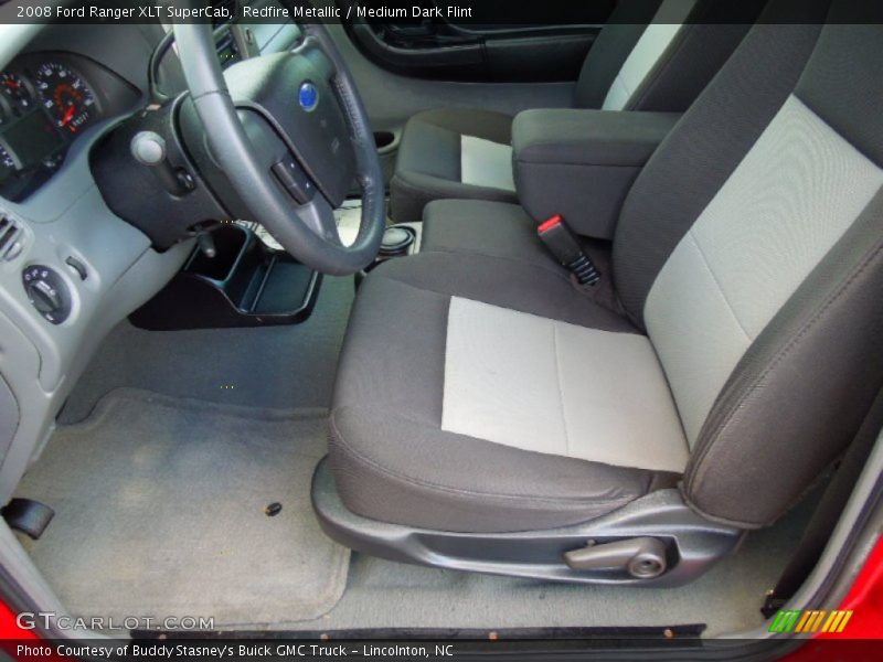 Redfire Metallic / Medium Dark Flint 2008 Ford Ranger XLT SuperCab