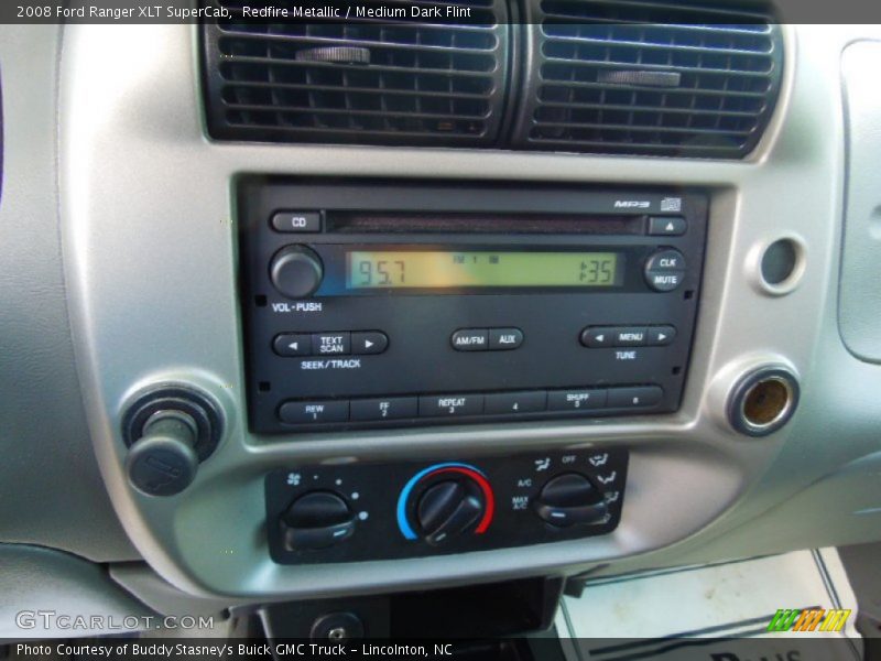 Redfire Metallic / Medium Dark Flint 2008 Ford Ranger XLT SuperCab