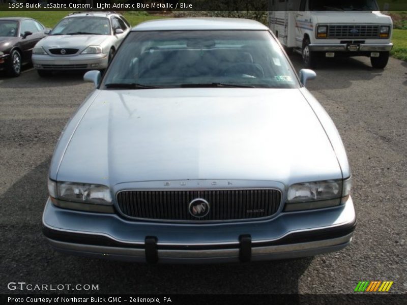 Light Adriatic Blue Metallic / Blue 1995 Buick LeSabre Custom