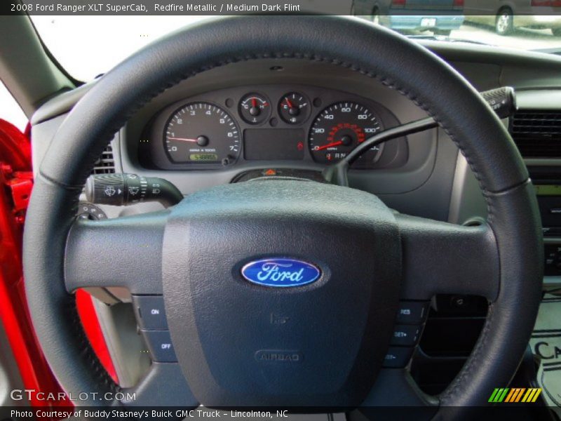 Redfire Metallic / Medium Dark Flint 2008 Ford Ranger XLT SuperCab
