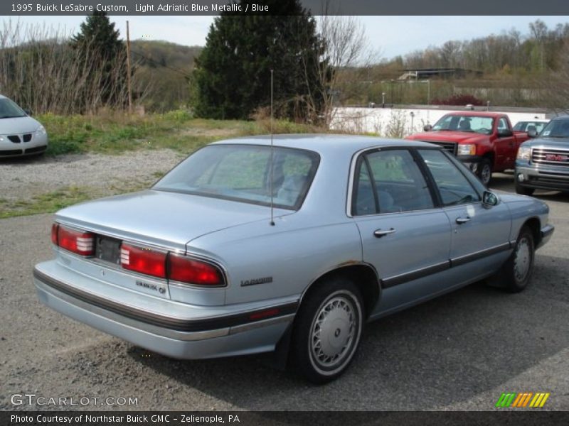 Light Adriatic Blue Metallic / Blue 1995 Buick LeSabre Custom