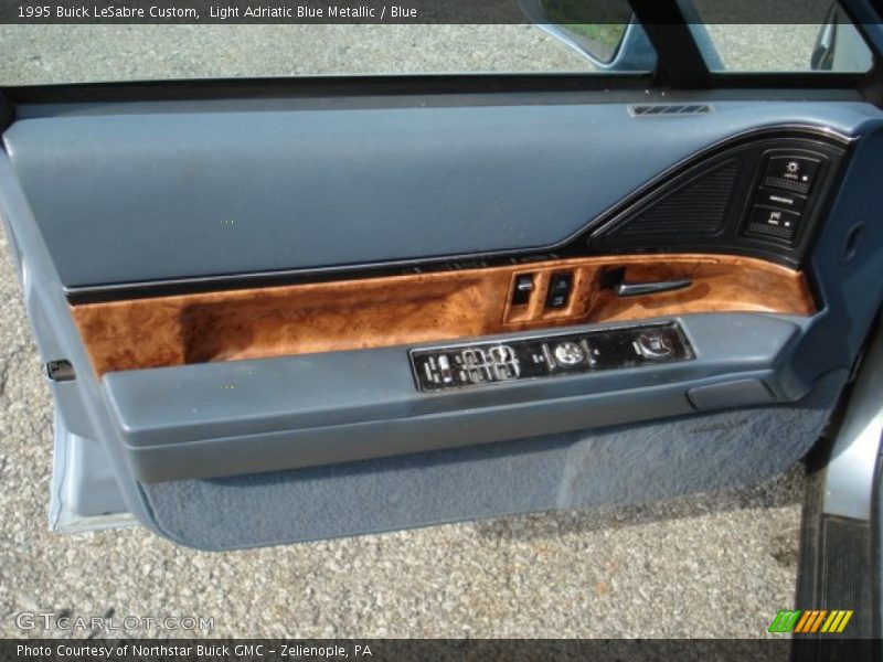 Light Adriatic Blue Metallic / Blue 1995 Buick LeSabre Custom