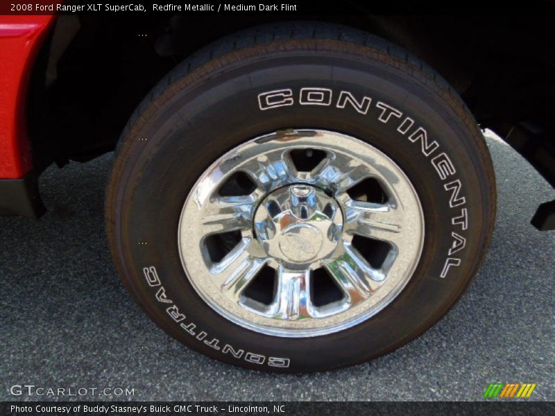 Redfire Metallic / Medium Dark Flint 2008 Ford Ranger XLT SuperCab
