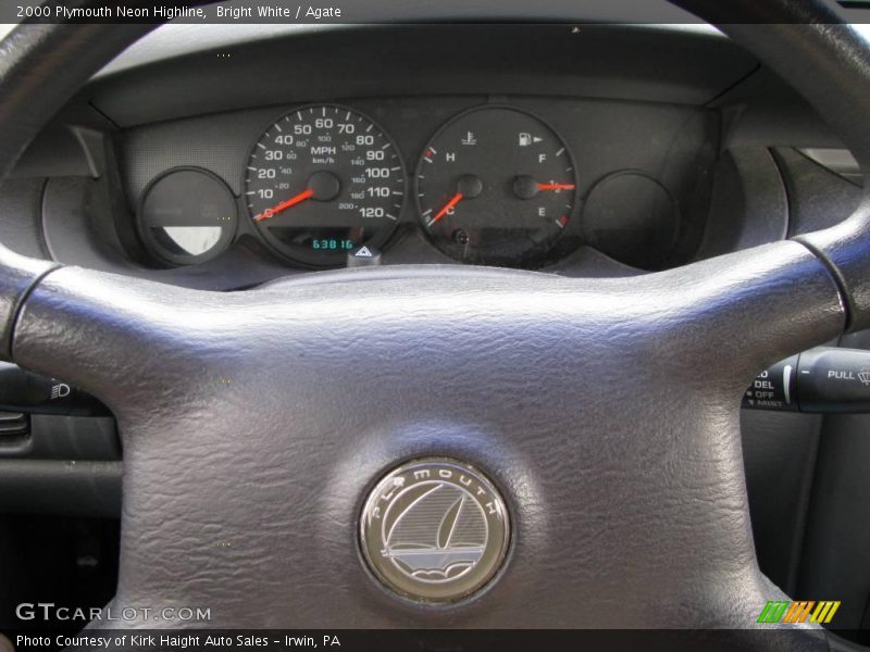 Bright White / Agate 2000 Plymouth Neon Highline