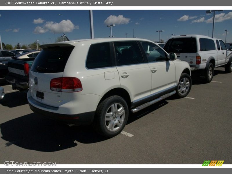 Campanella White / Kristal Grey 2006 Volkswagen Touareg V8